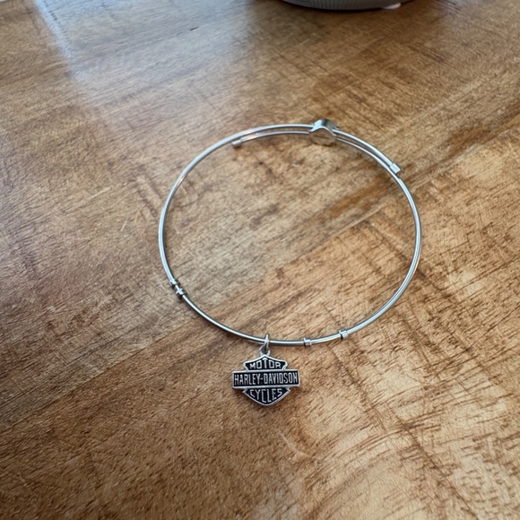 Harley-Davidson Bar & Shield Bling Charm Legend Bangle Bracelet - Picture 2 of 6